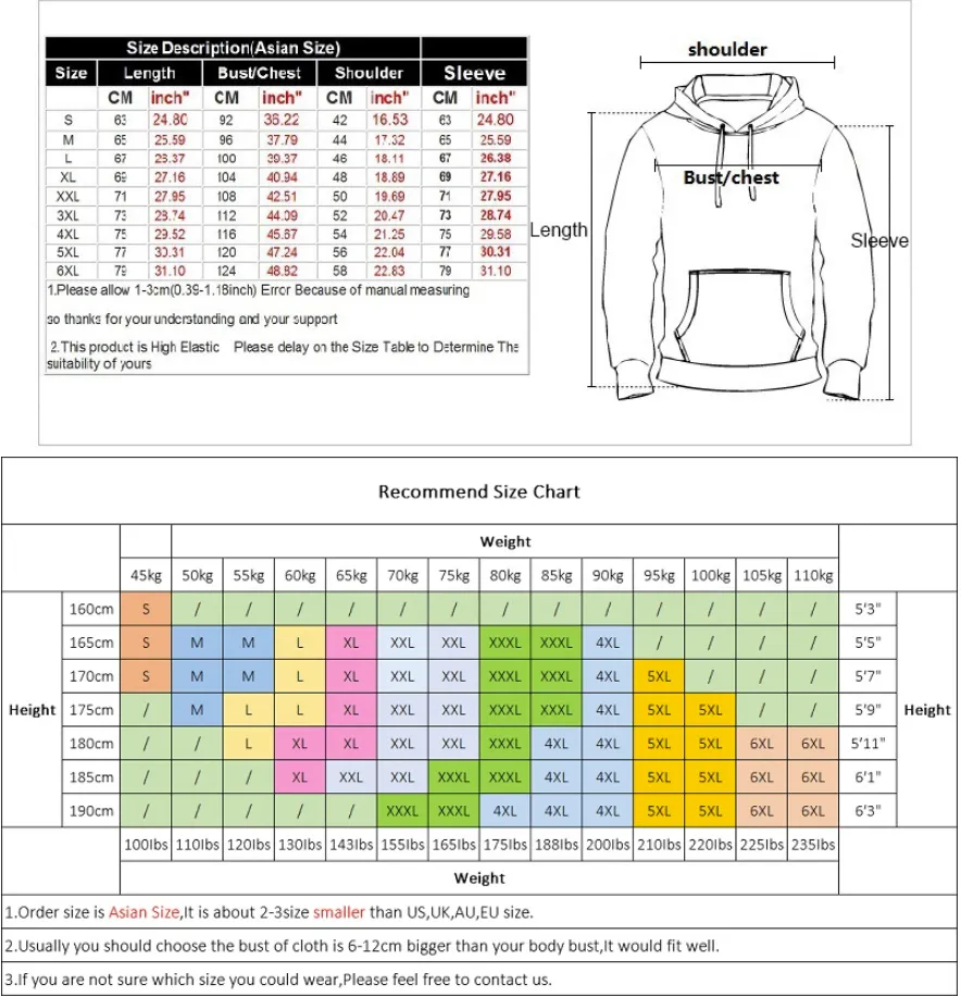 Anime Fairy Tail Hoodies - 3D Hip Hop Pullovers Sweatshirt