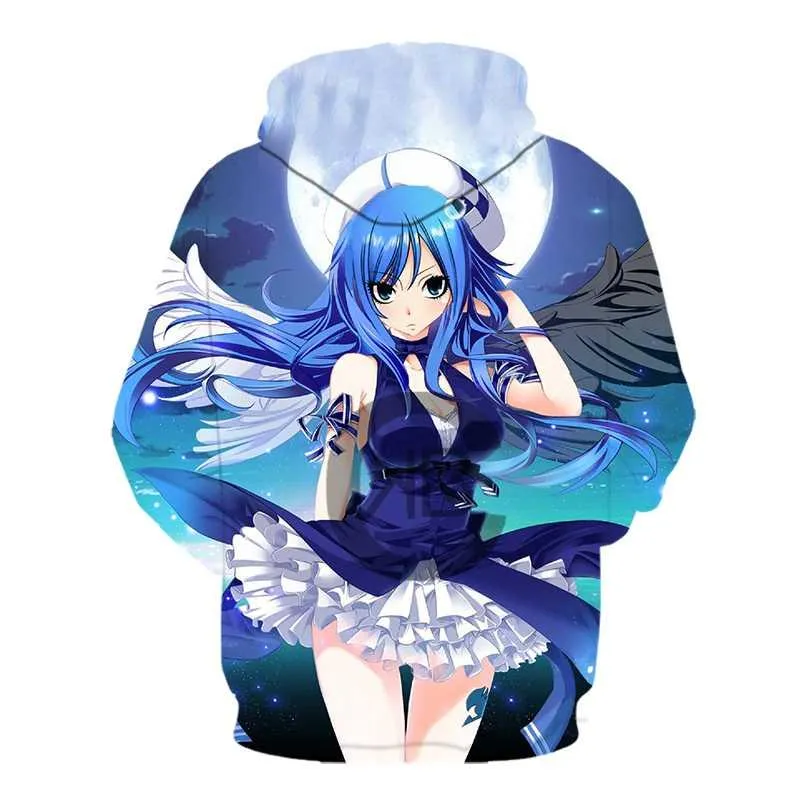 Anime Fairy Tail Hoodies Sweatshirt - 3D Hip Hop Pullovers