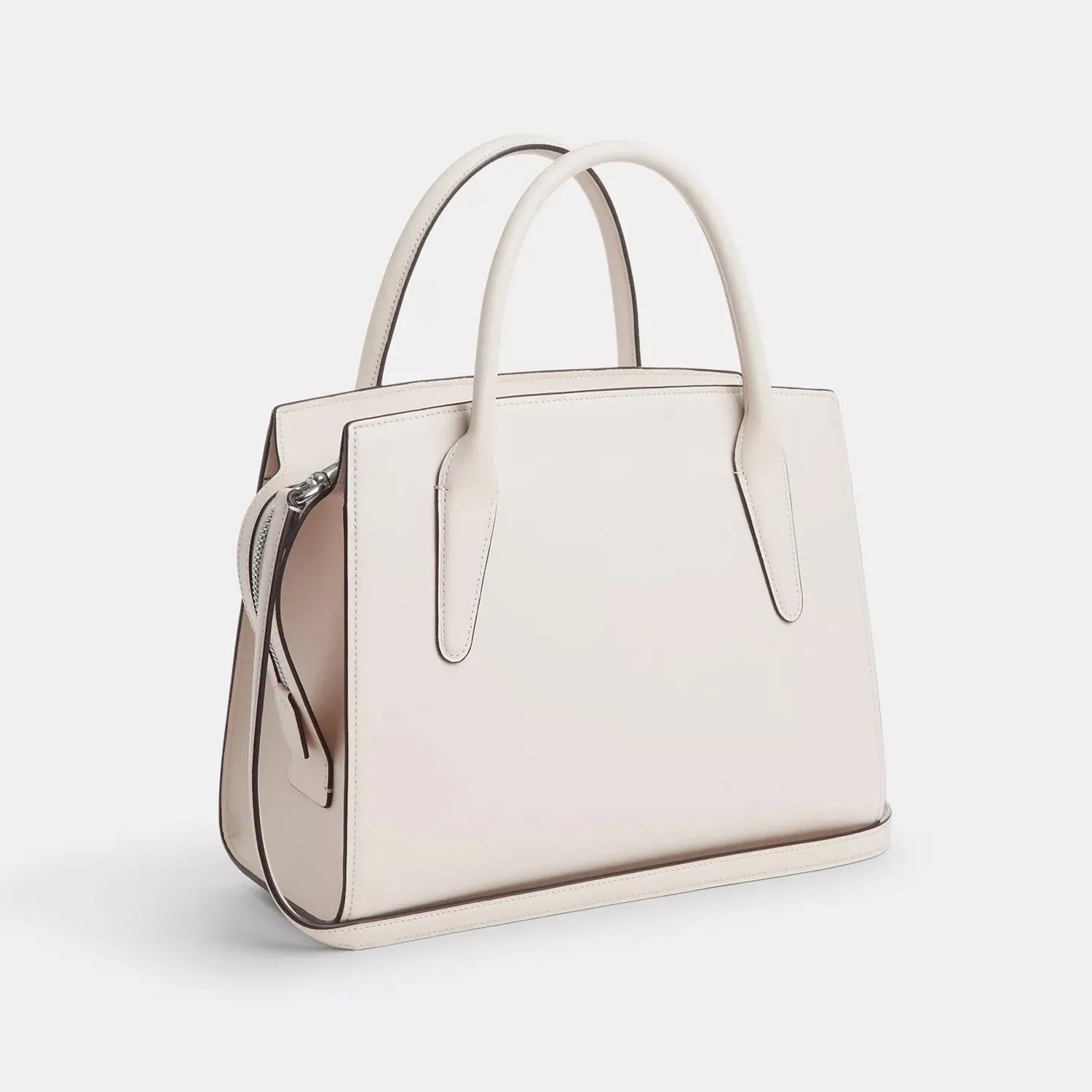 Coach Outlet Large Andrea Carryall Bag, Silver/Milk
