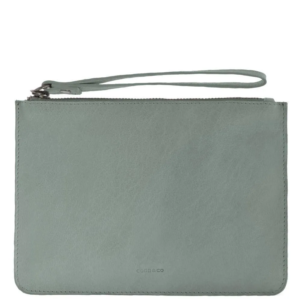 Cobb & Co Mossman Leather Clutch
