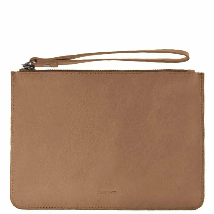 Cobb & Co Mossman Leather Clutch