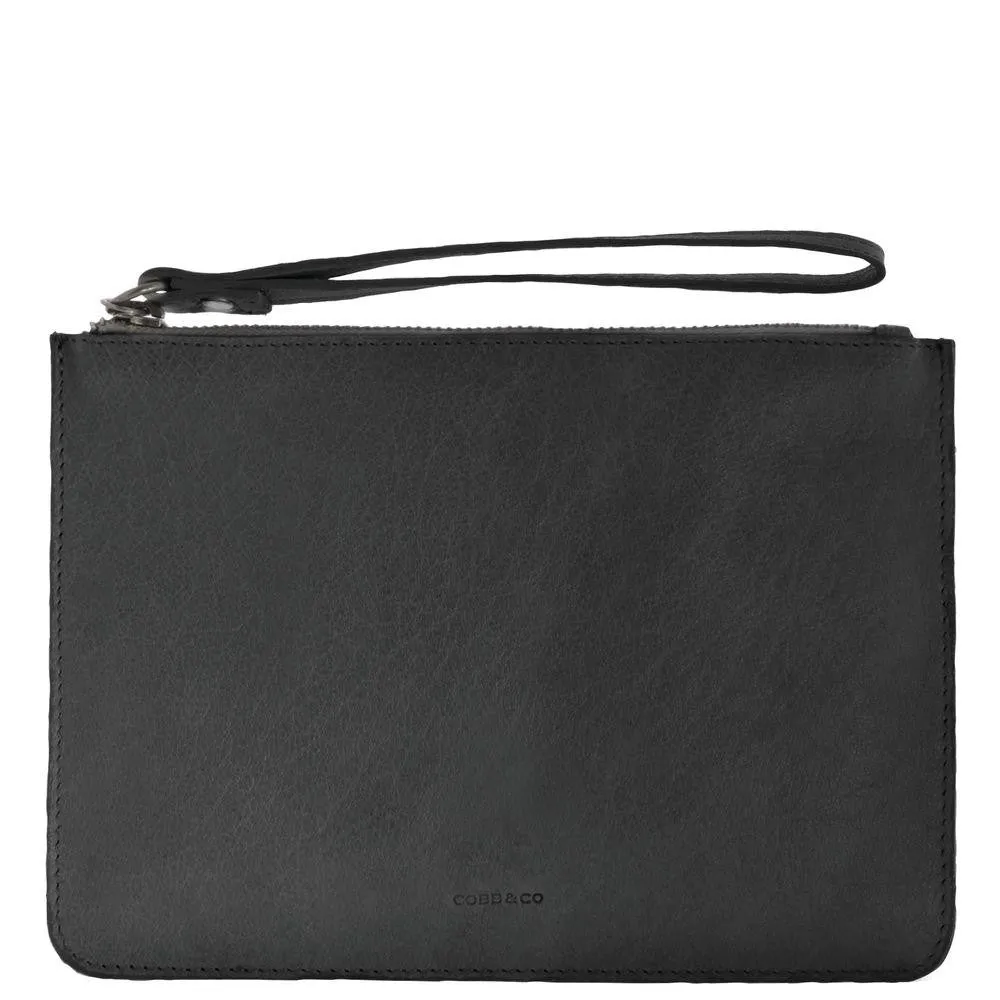 Cobb & Co Mossman Leather Clutch