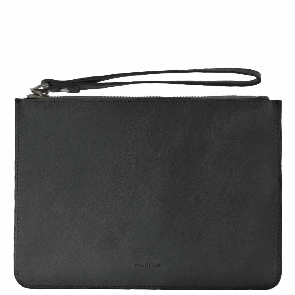 Cobb & Co Mossman Leather Clutch