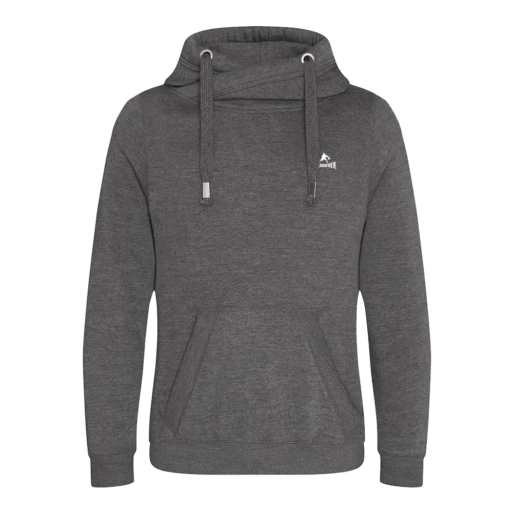 Crossover Cross Neck Hoodie