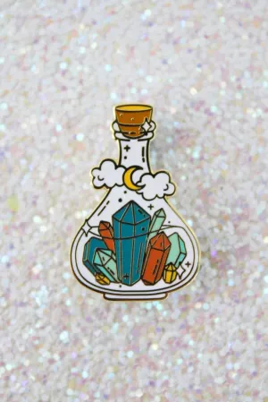 Crystal Potion Enamel Pin