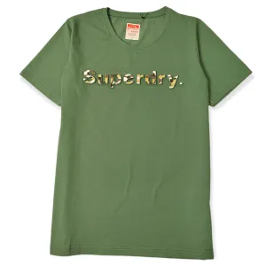 Men Round Tshirt (Superdry) - Green