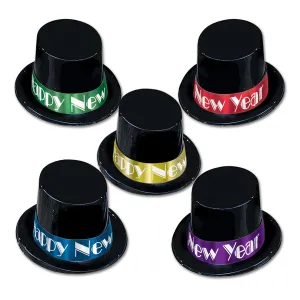 Midnight Magic New Years Party Topper Hats (25 per Case)