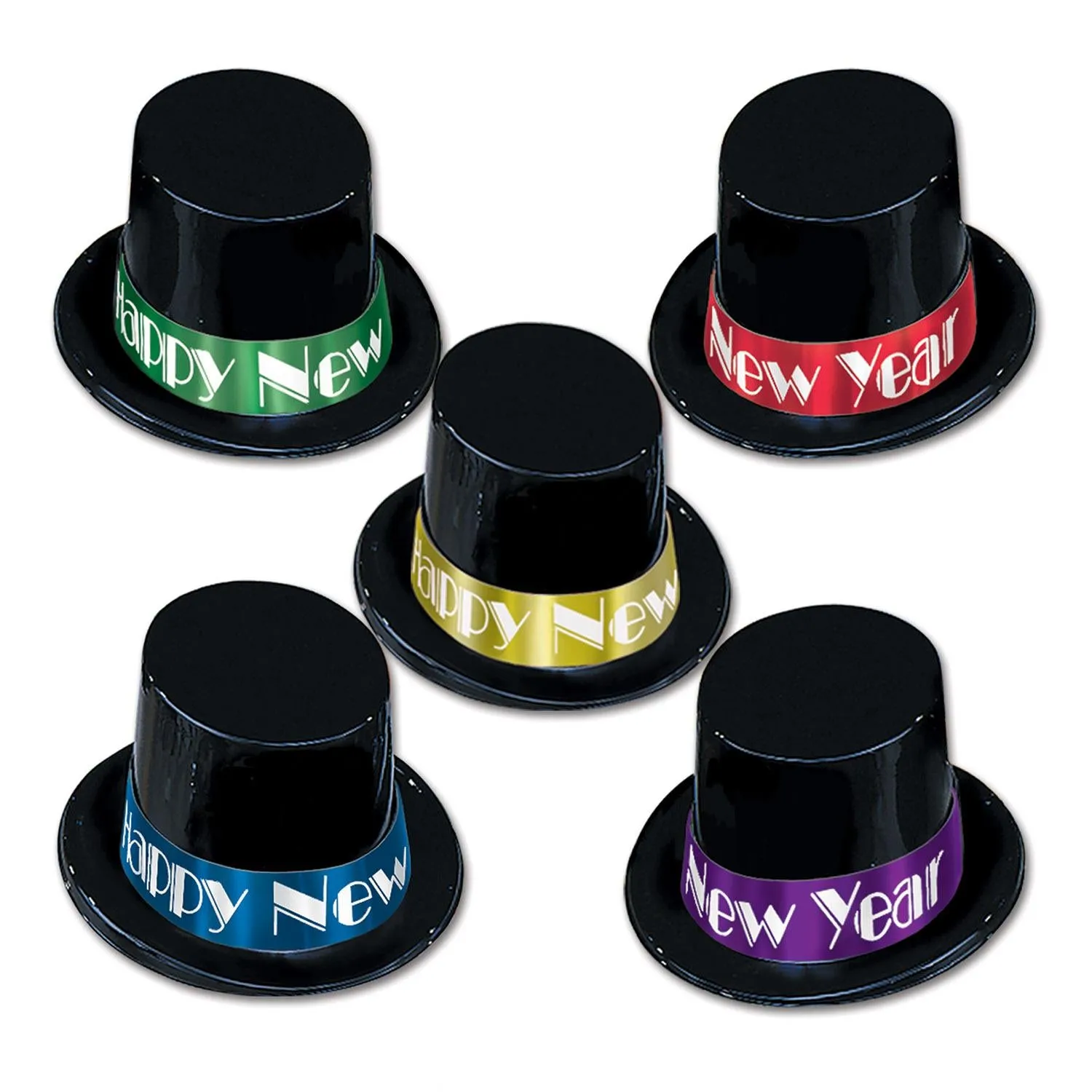Midnight Magic New Years Party Topper Hats (25 per Case)