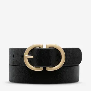 STATUS ANXIETY In Reverse black/gold