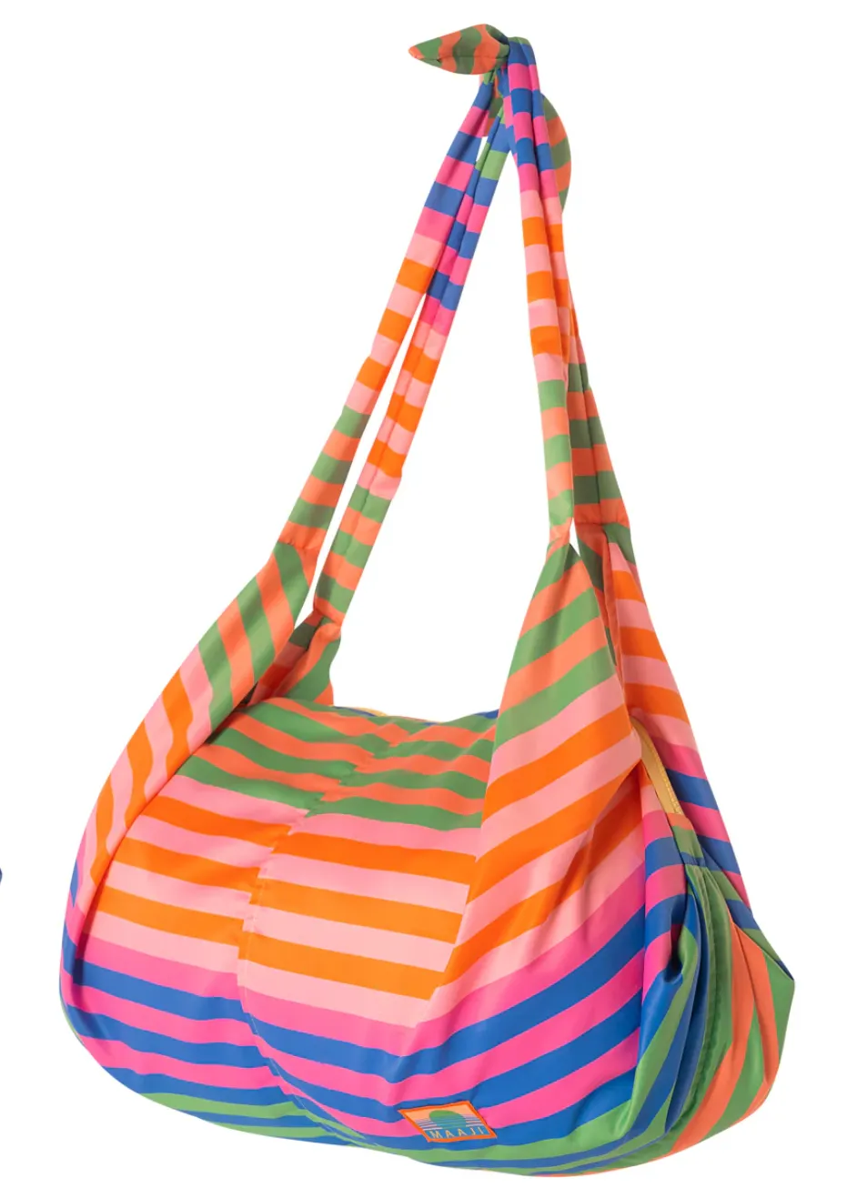 Striped Mule Surf Tote Bags